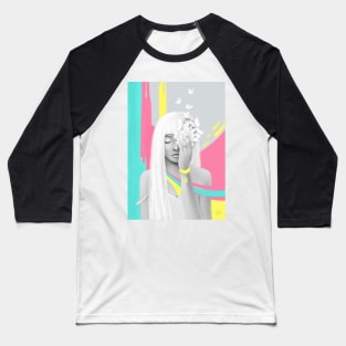 Om Girl Meditation Baseball T-Shirt